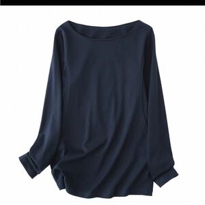 Blue Maternity Nursing Top